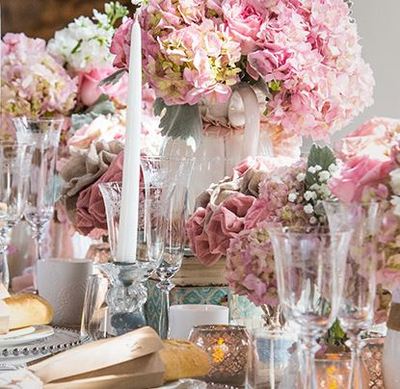 FLOWERS & CANDLES
