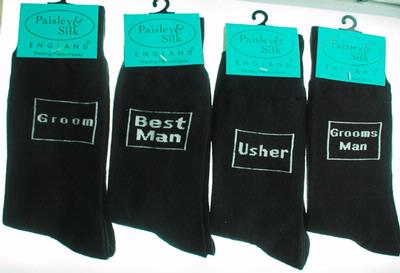 BRIDAL PARTY SOCKS